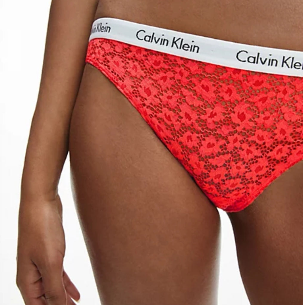 Calvin Klein Underwear BRAZILLIAN - Briefs - cherry tomato/red